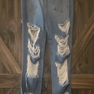 Cello Distressed Blue Jeans